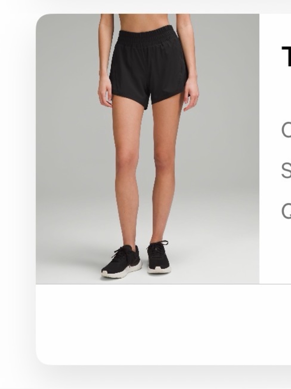 lululemon athletica track that mid rise 5”